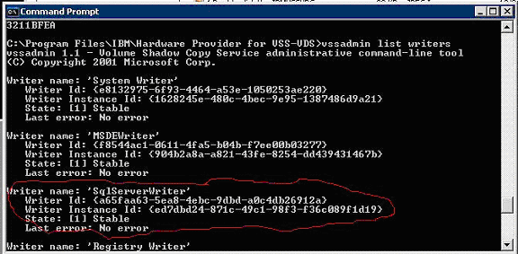 confirm-ms-sql-volume-shadow-copy-services-sqlserverwriter-is-listed
