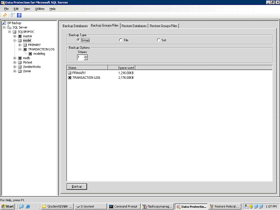 ibm-tfcm-choose-database-to-backup