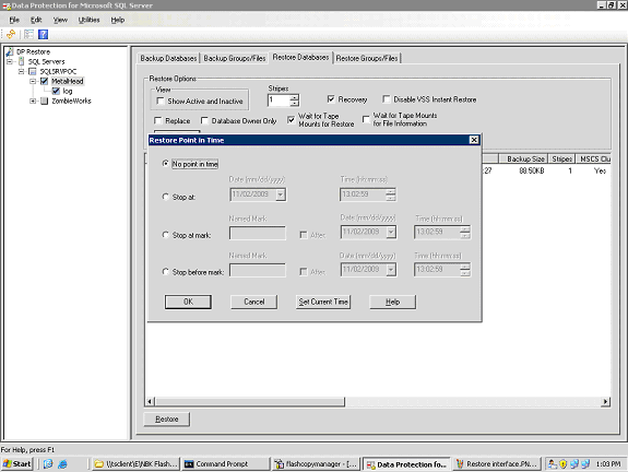 ibm-tfcm-integrated-tdp-point-in-time-recovery-for-ms-sql-server-database